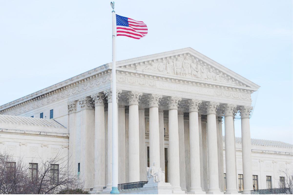 exterior of Supreme Court building