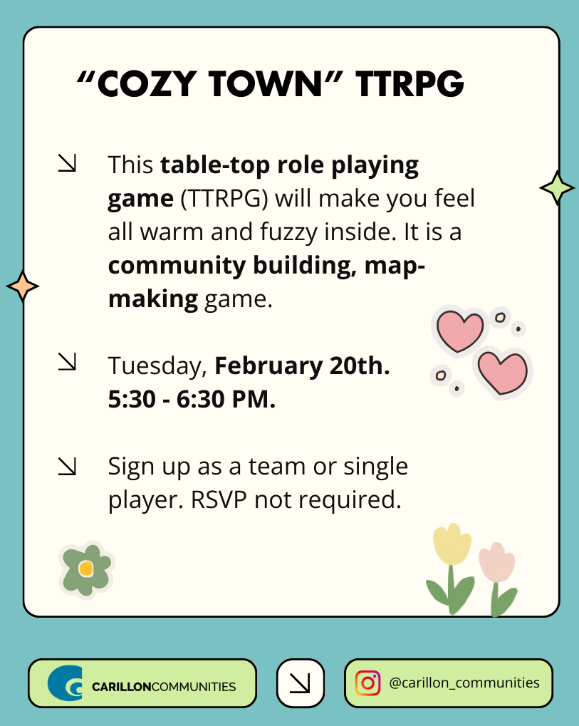 Cozy Town Flyer