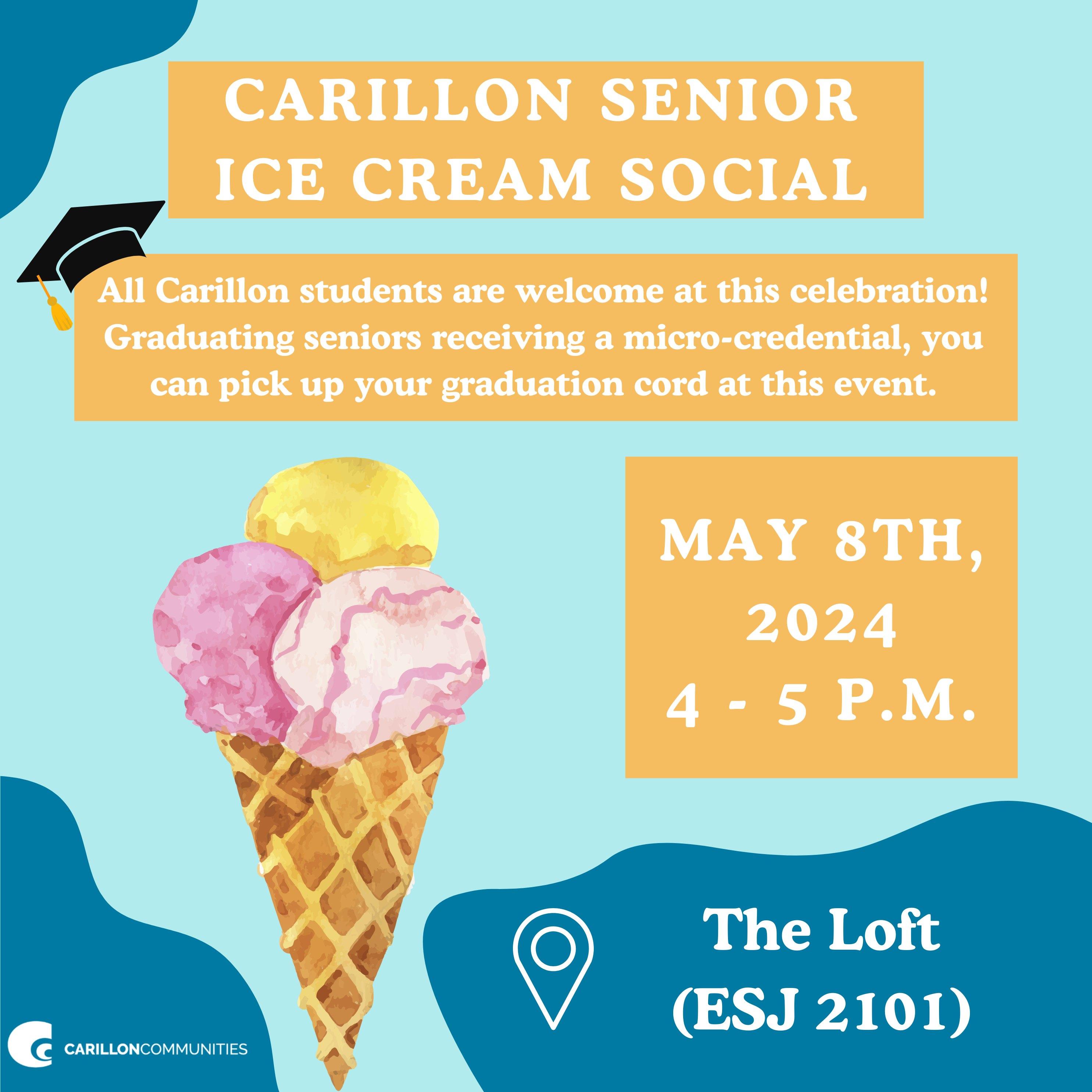 Ice Cream Social Flyer